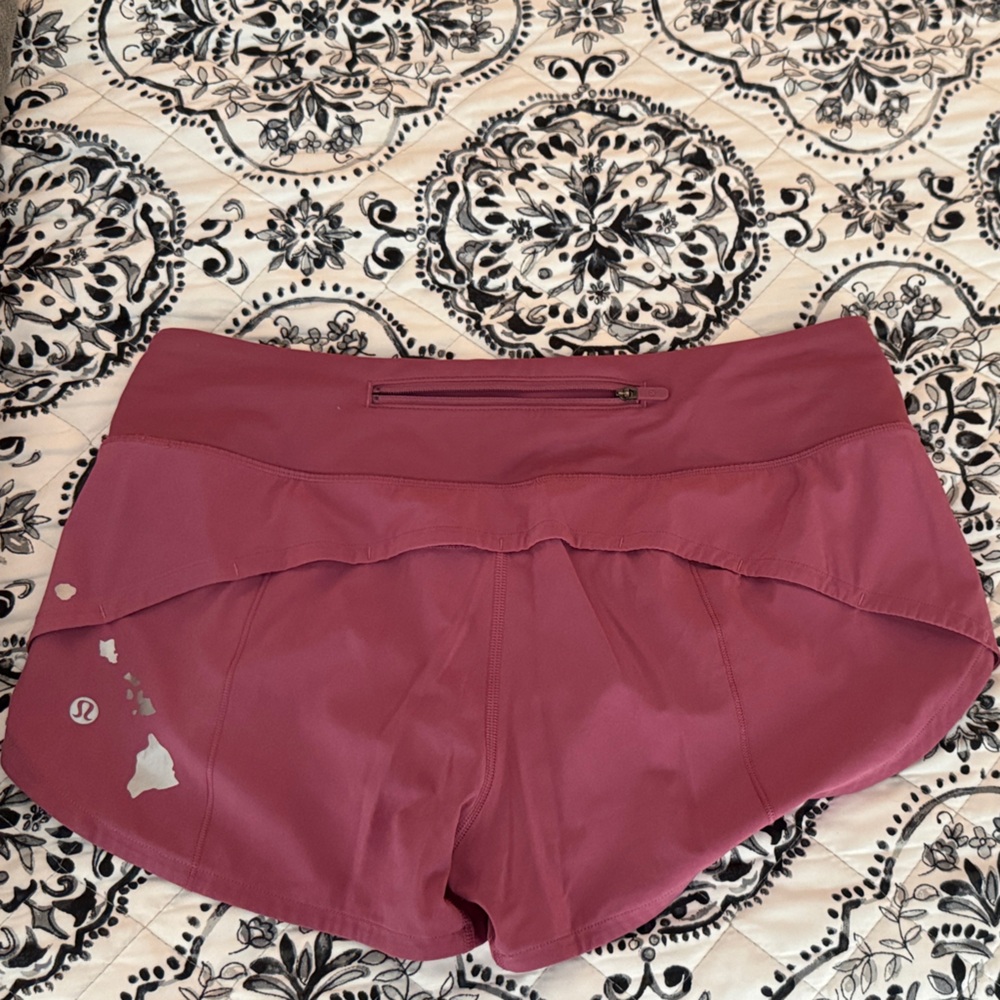 Hawaii lululemon athletica Mauve Athletic Short